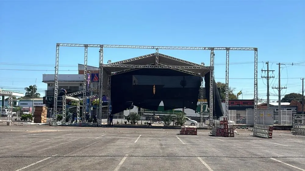Gurupi prepara megaestrutura para o Arraiá da Amizade 2026 com três noites de cultura, competição e grandes shows